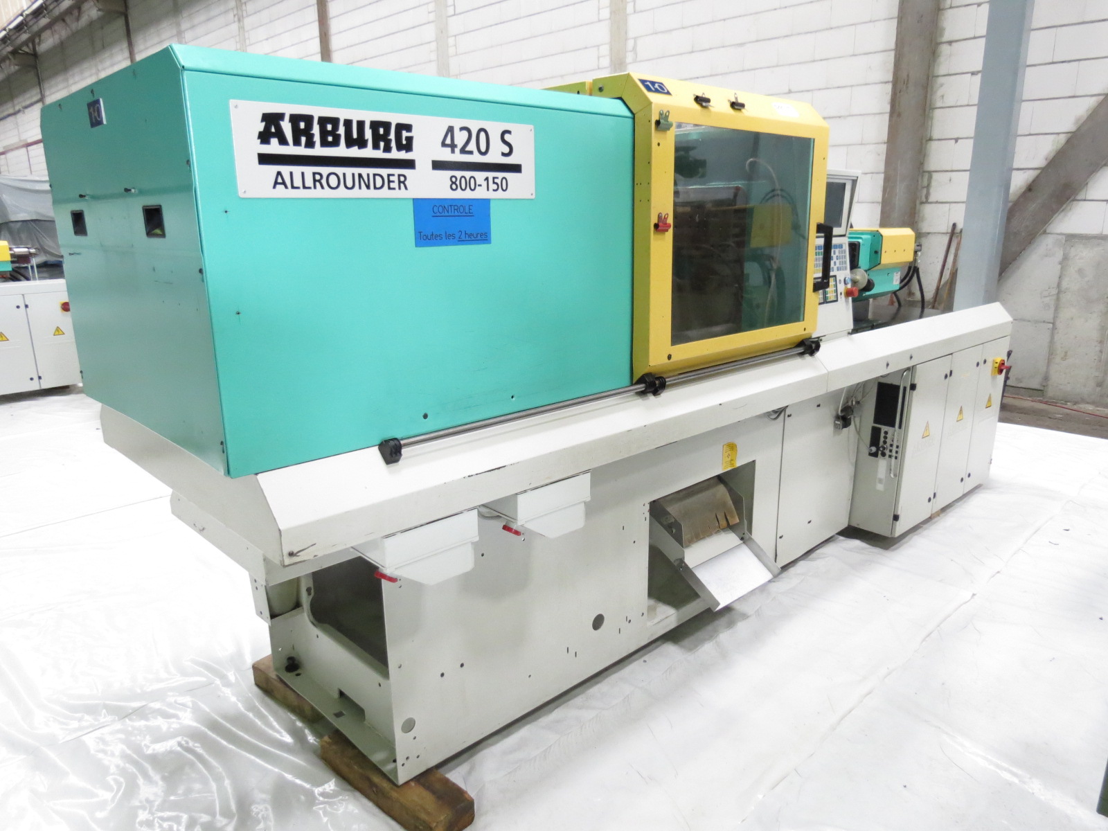 ARBURG A 420 S 800-150 SELOGICA (176581)