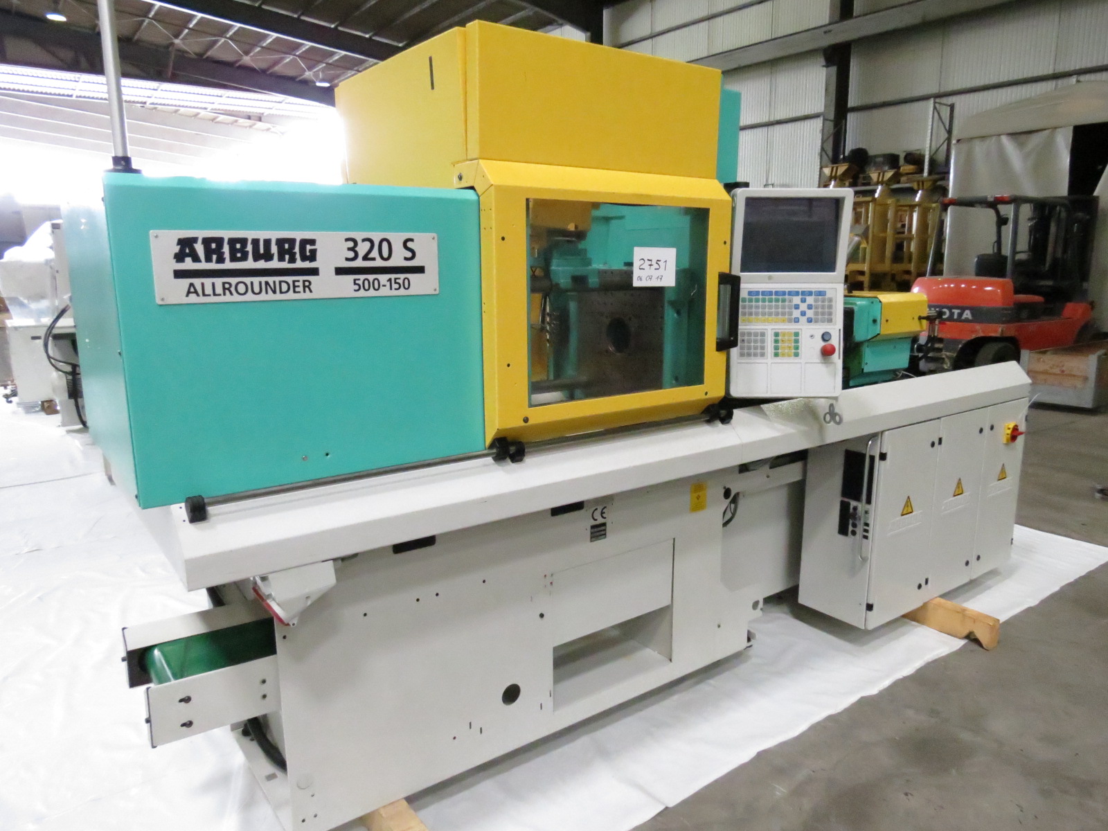 ARBURG A 320 S 500-150 inkl. Vorrichtung Trennebene (193850)