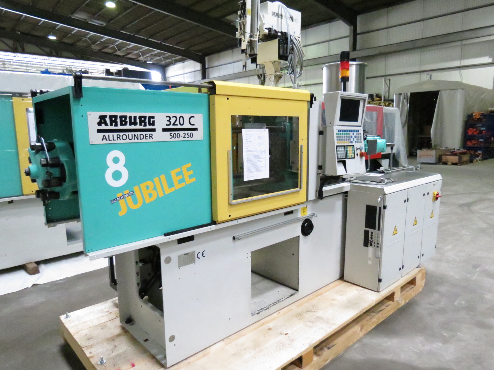 ARBURG A 320 C 500-250 SELOGICA incl. GEIGER EA-Mini 2001