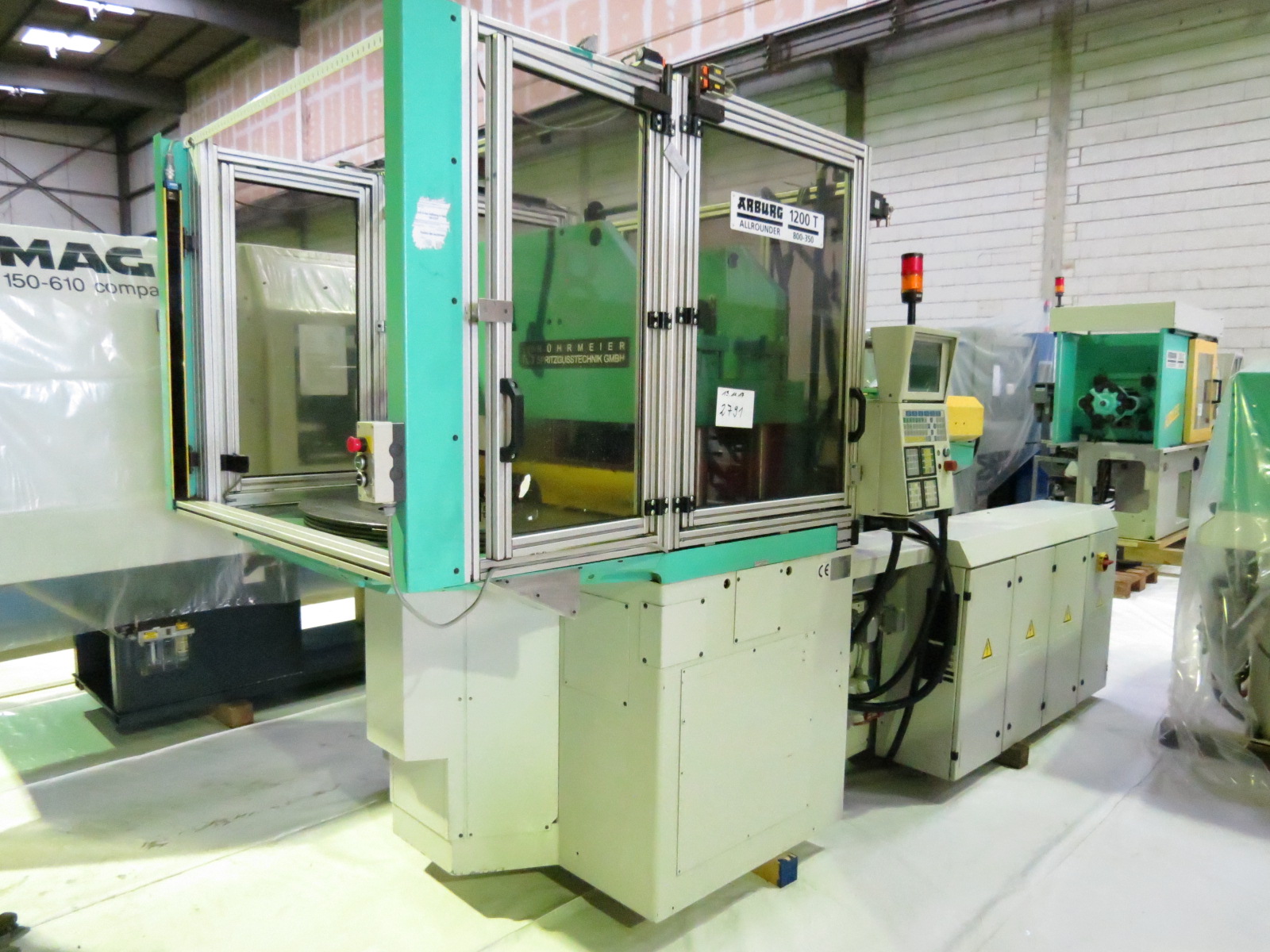 ARBURG A 1200 TS 800-350 SELOGICA