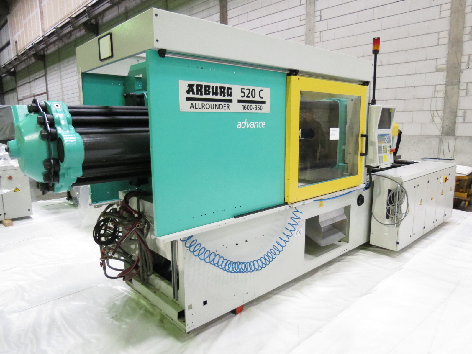 ARBURG A 520 C 1600-350 incl. GEIGER LR16