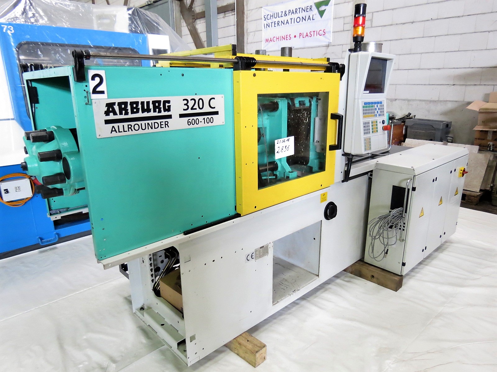 ARBURG A 320 C 600-100 inkl. Vorrichtung Trennebene