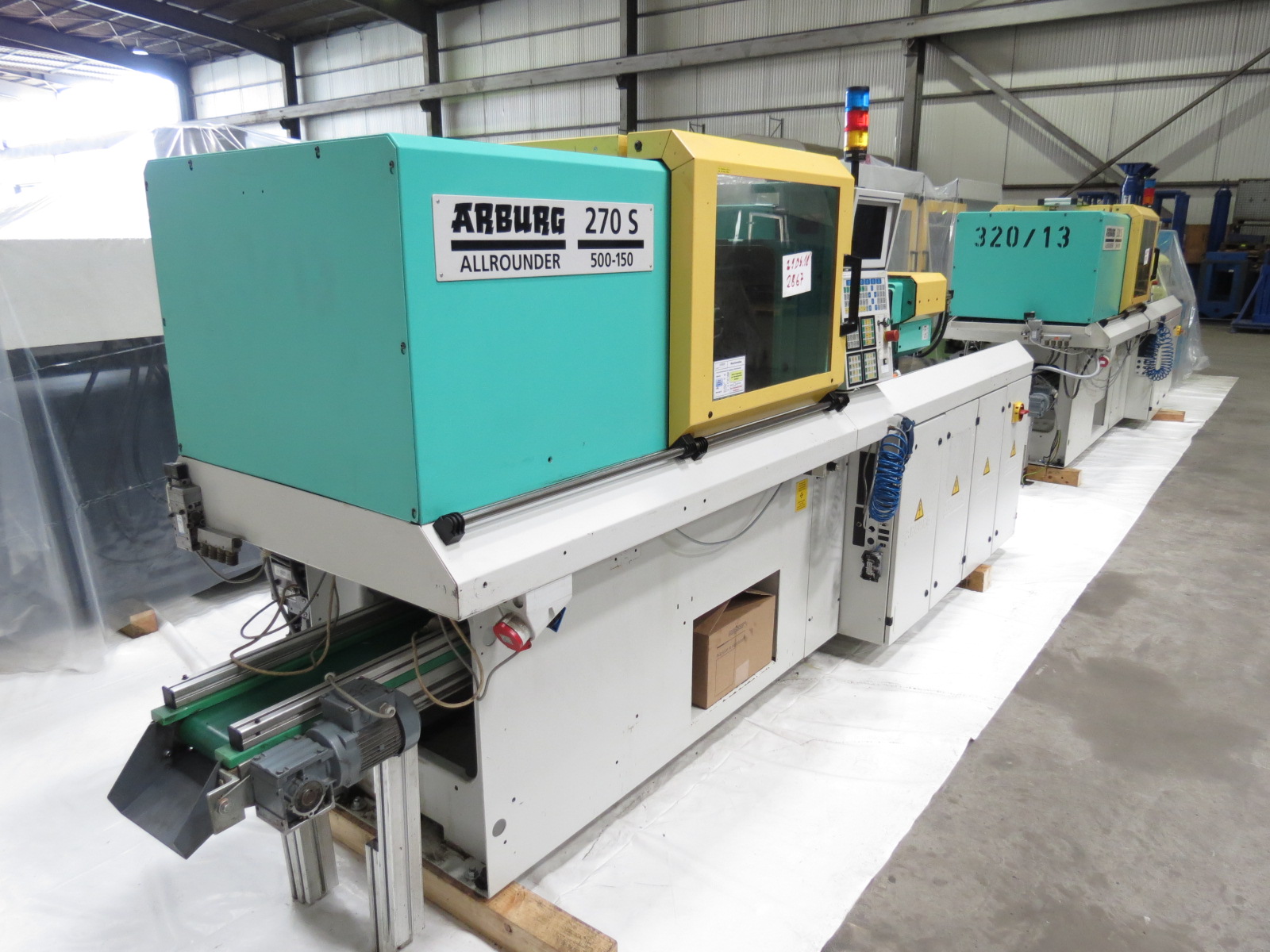 ARBURG A 270 S 500-150 SELOGICA (Trennebene)