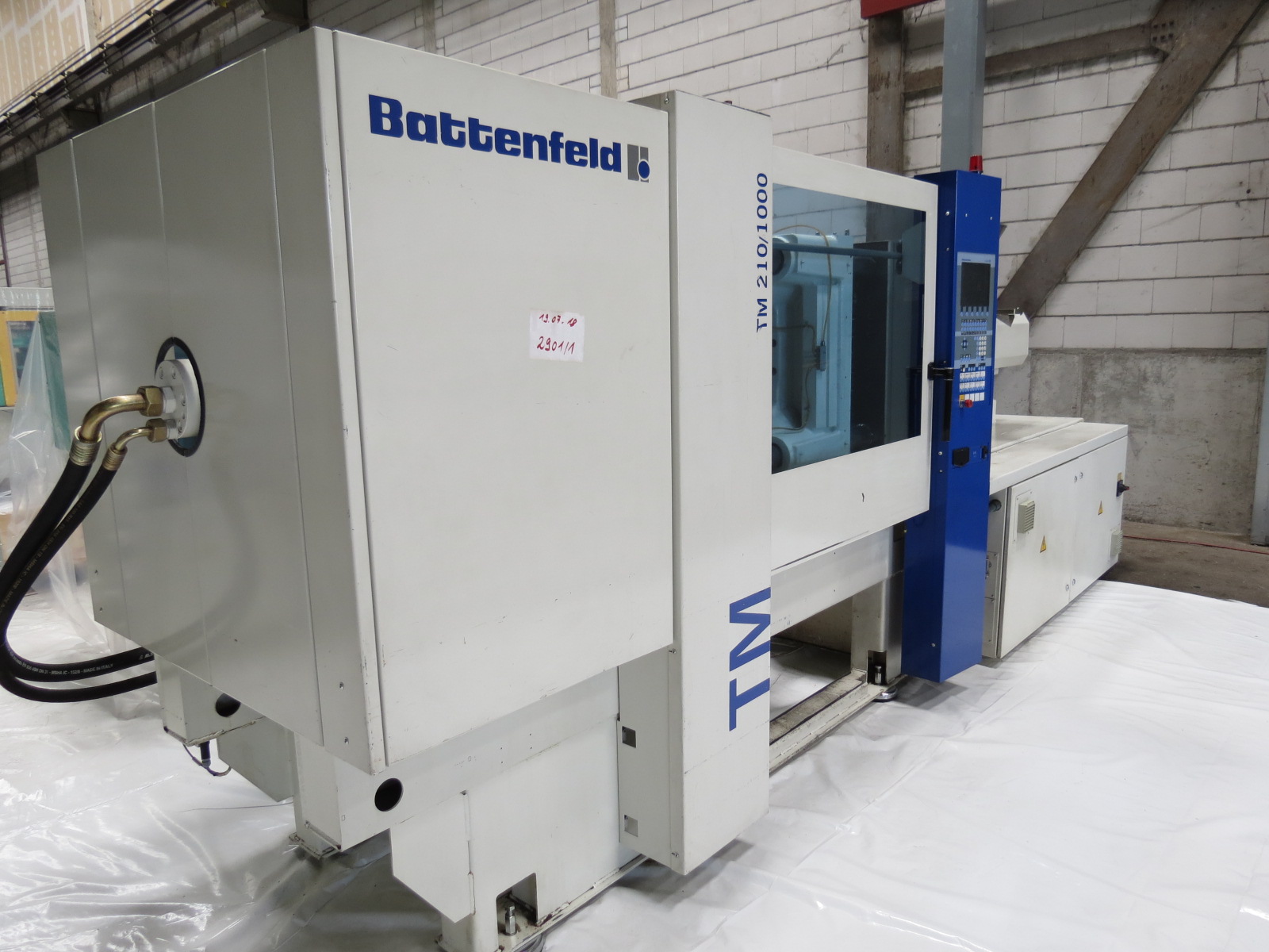 BATTENFELD TM 210/1000 UNILOG B4 incl. R10 Robot System (21.500 h)