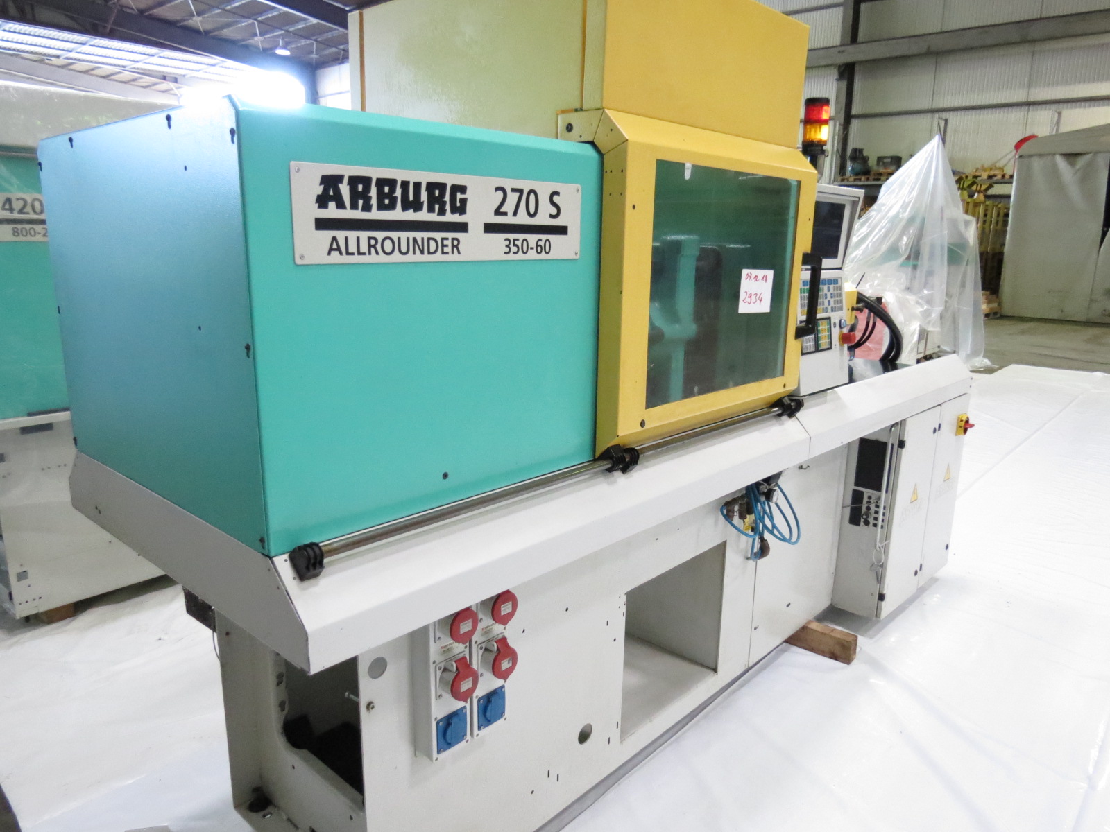 ARBURG A 270 S 350-60 Trennebene Vorrichtung