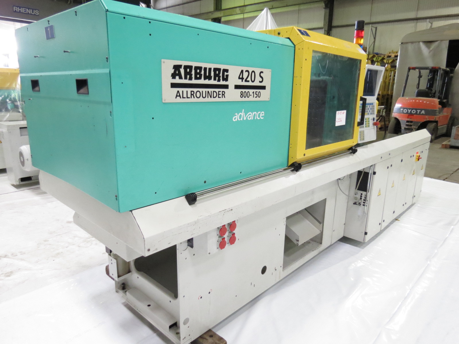 ARBURG A 420 S 800-150 SELOGICA advance