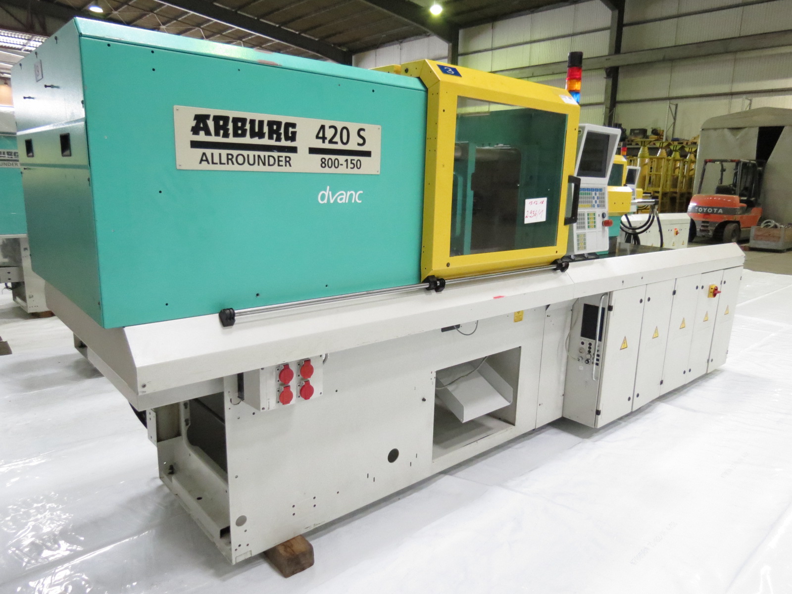 ARBURG A 420 S 800-150 SELOGICA advance