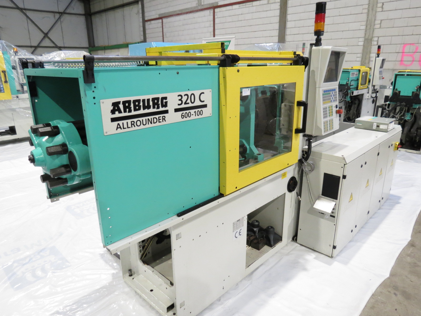 ARBURG A 320 C 600-100 Vorrichtung Trennebene (18.400 h)