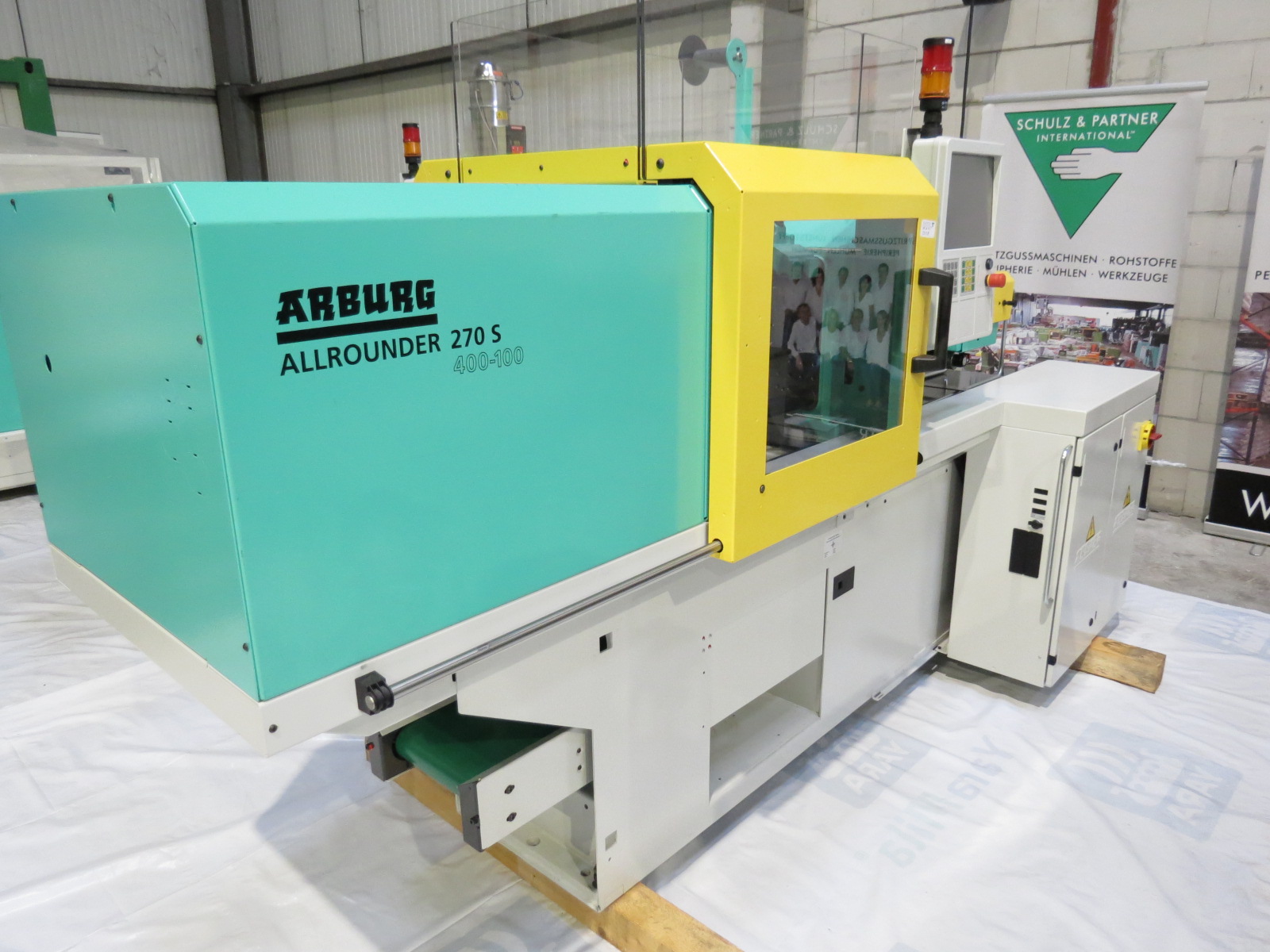 ARBURG A 270 S 400-100 Trennebene (1.707 h)