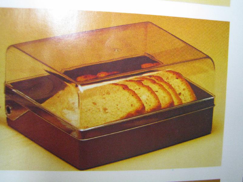 Box for bread 2x moulds / Dose + Deckel 2x Wkz