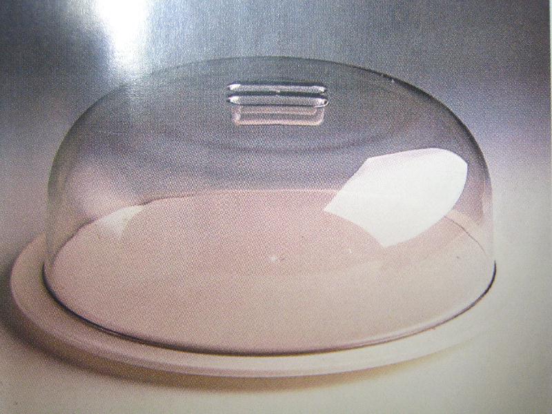 Cake bowl + Lid  2 moulds /  Kuchenbehälter + Deckel 2x Wkz