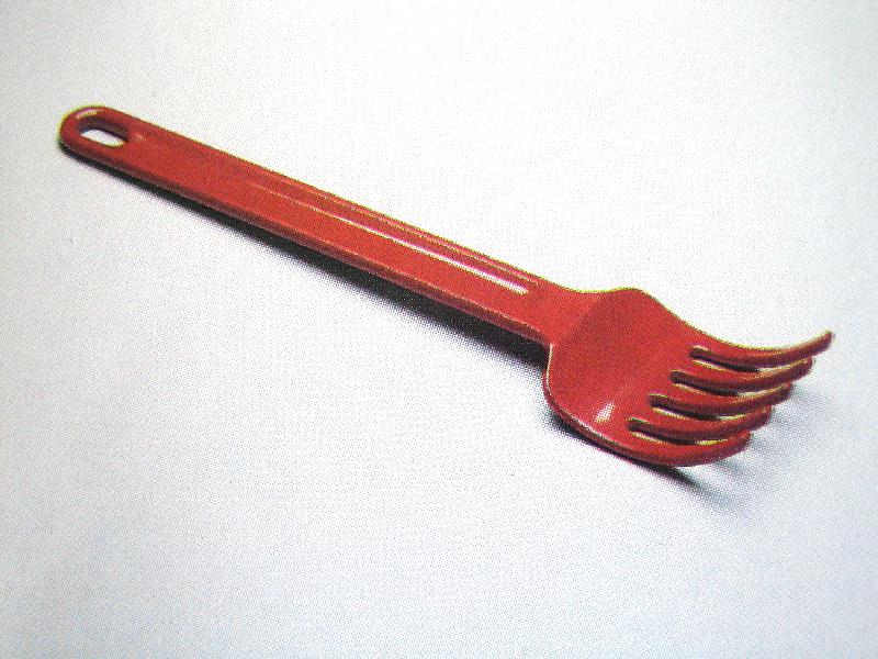 cutlery fork big for spagetti  1 mould / große Nudel gabel 1x Wkz