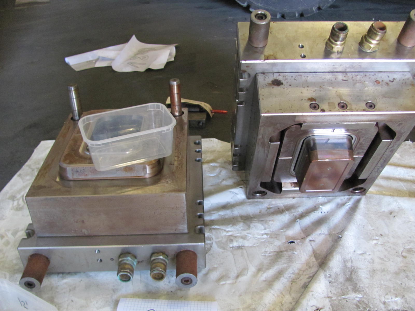 Rechteckbecher 142x95x57