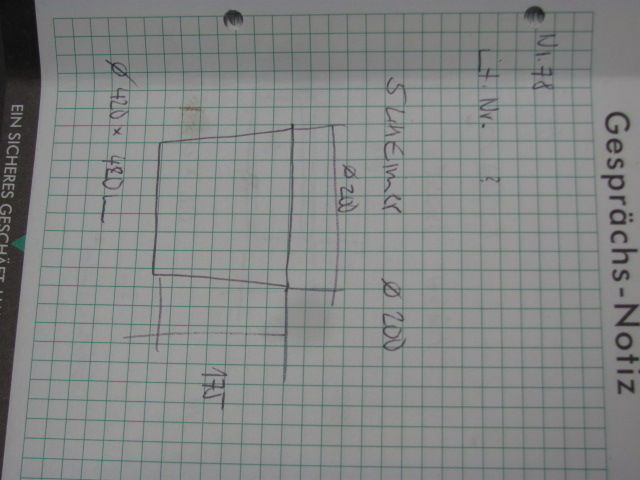 Rund container D 200x175mm  5000 ml  