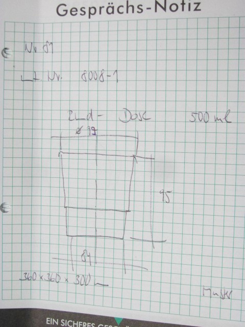 Runddose D 99x95 500 ml
