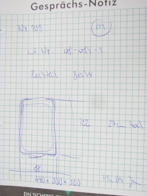 Rechteckbehälter 122x88x27