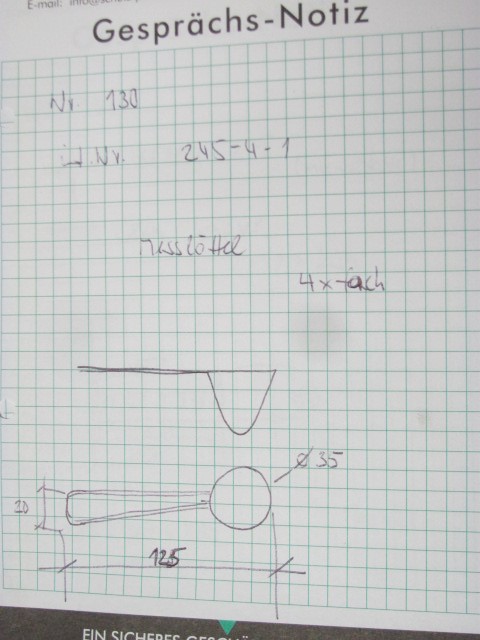 Messlöffel D 35x125