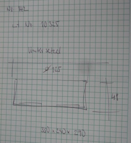 Untersetzer D 125x48