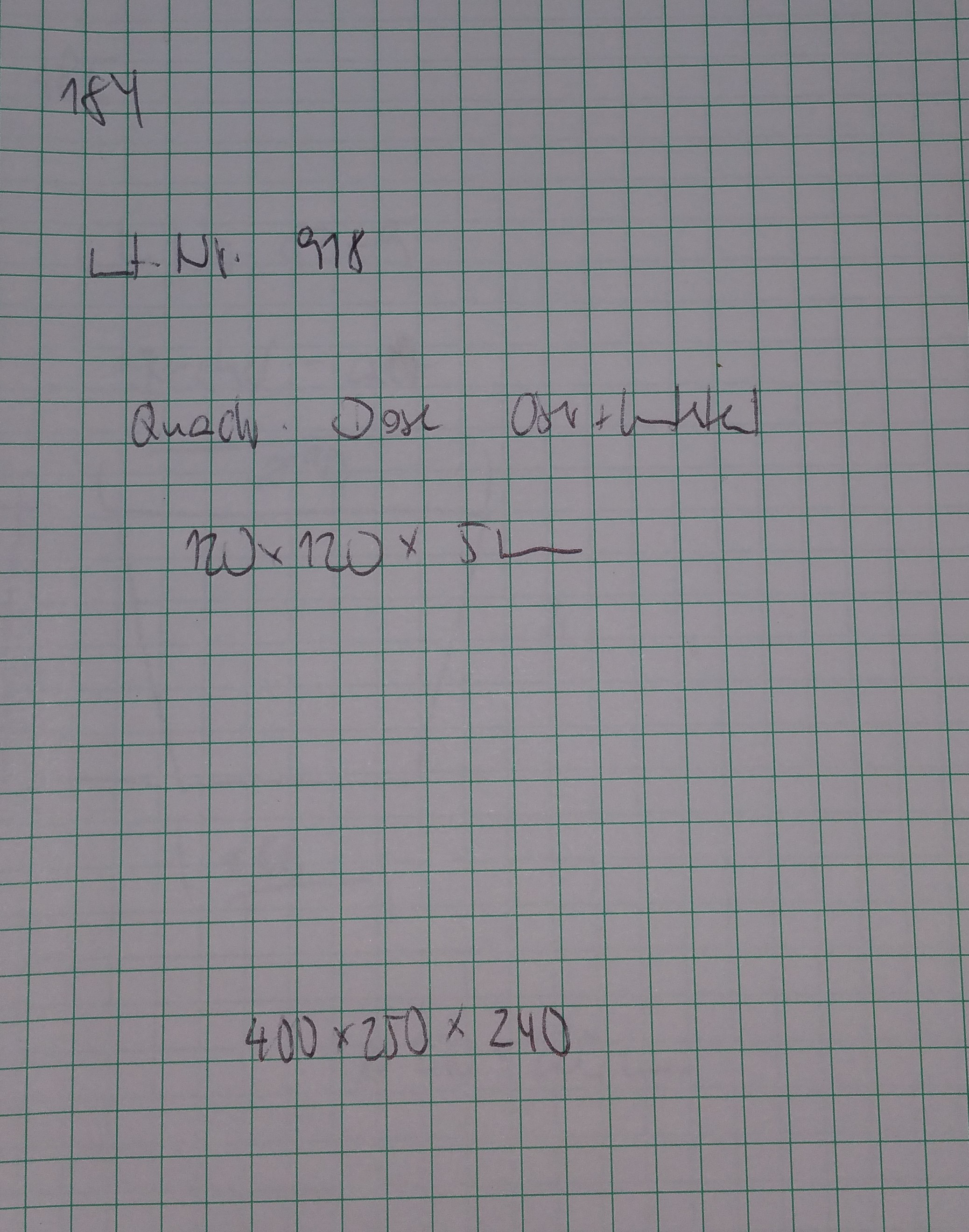 Quadratische Dose Ober und Unterteil 120x120x5