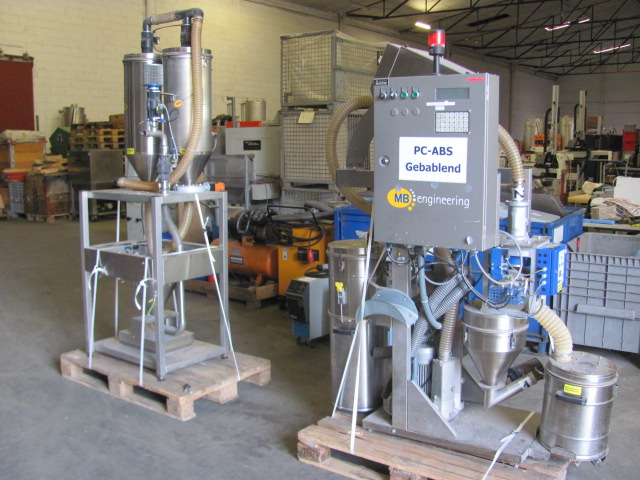 Mahlgut Enstaubung + 2 Komp. Grav. Dosierung MB Engeneering T 250   Bj. 2008