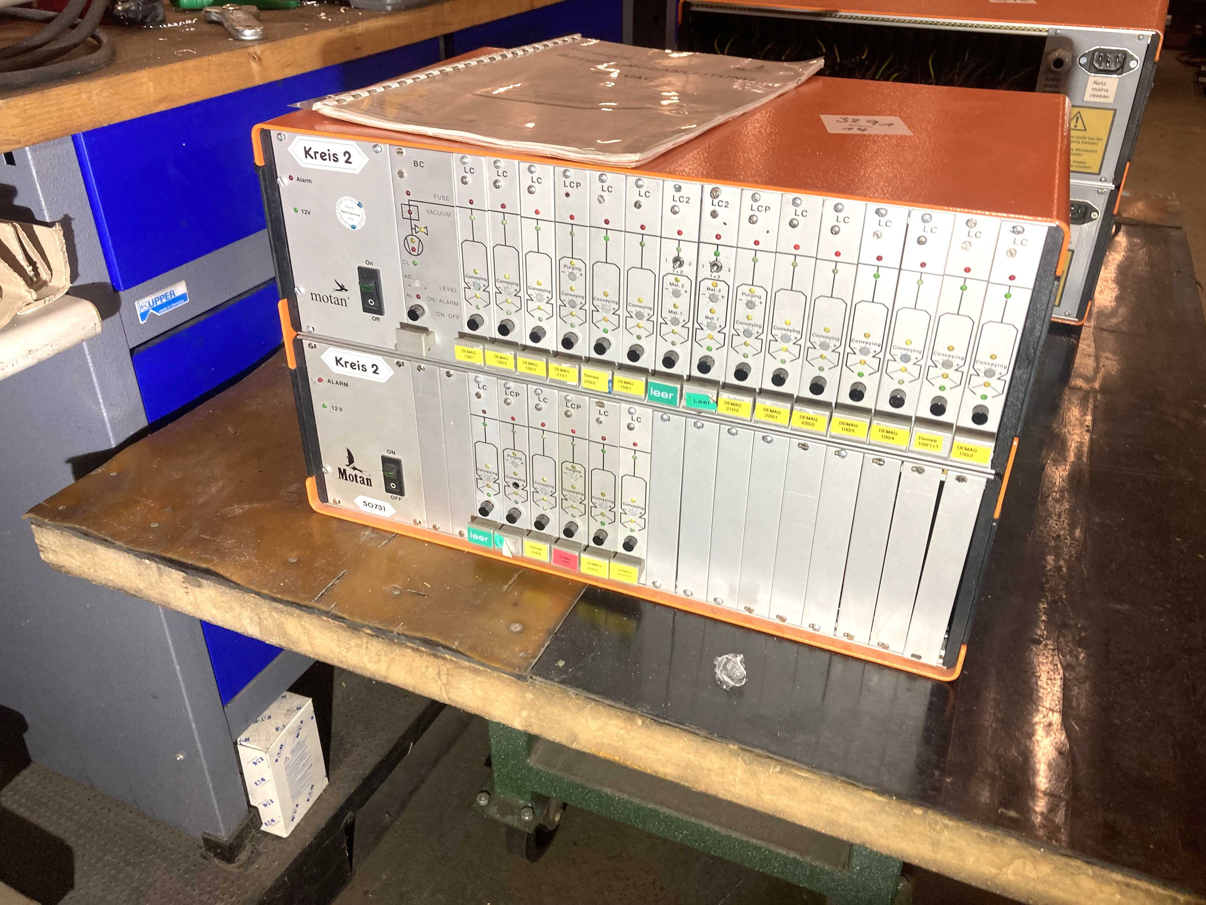 Motan Selvac II Steuerung für 21 Abscheider Bj. 2011