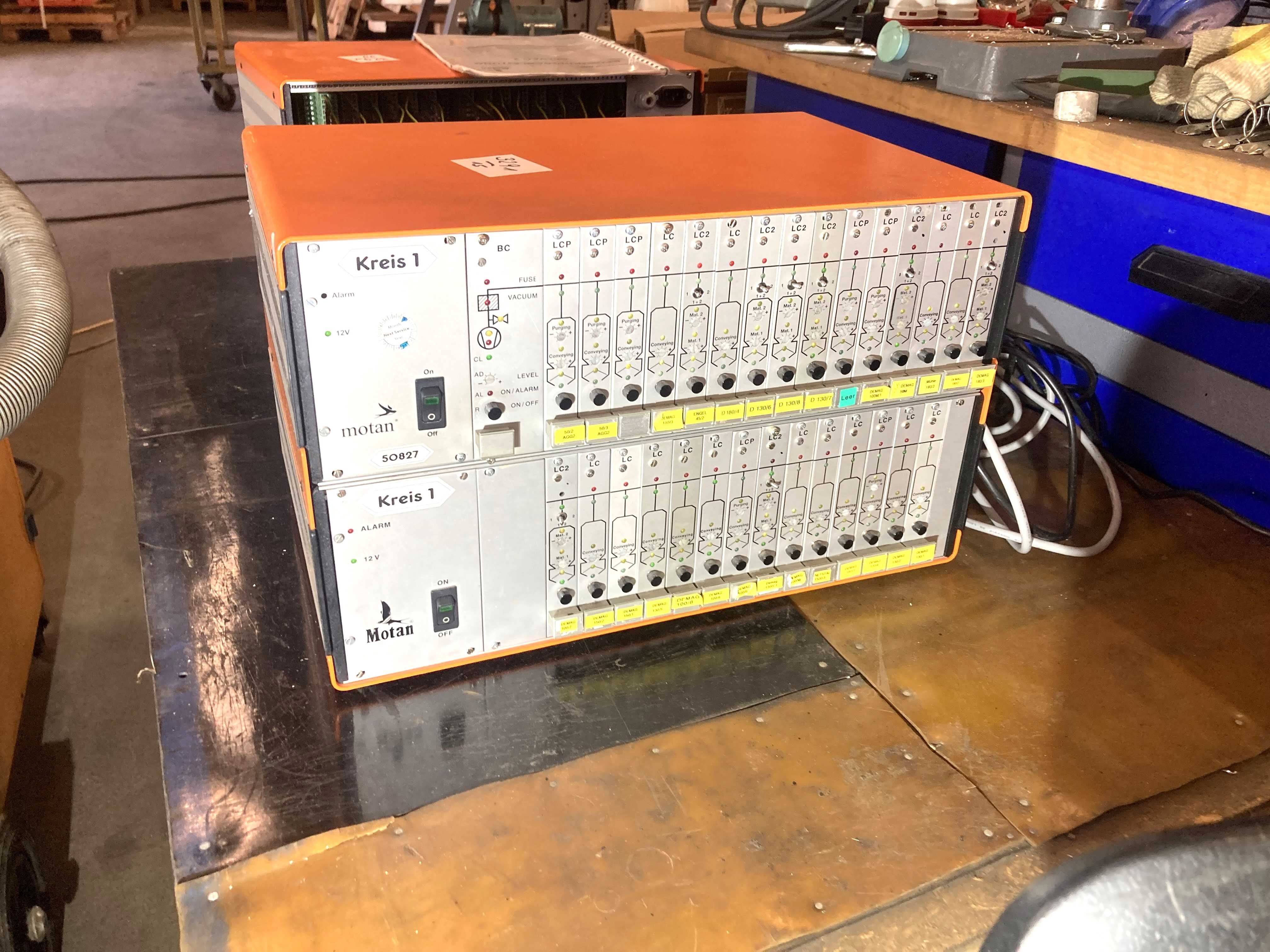 Motan Selvac II   Steuerung für 29 Abscheider Bj. 1999