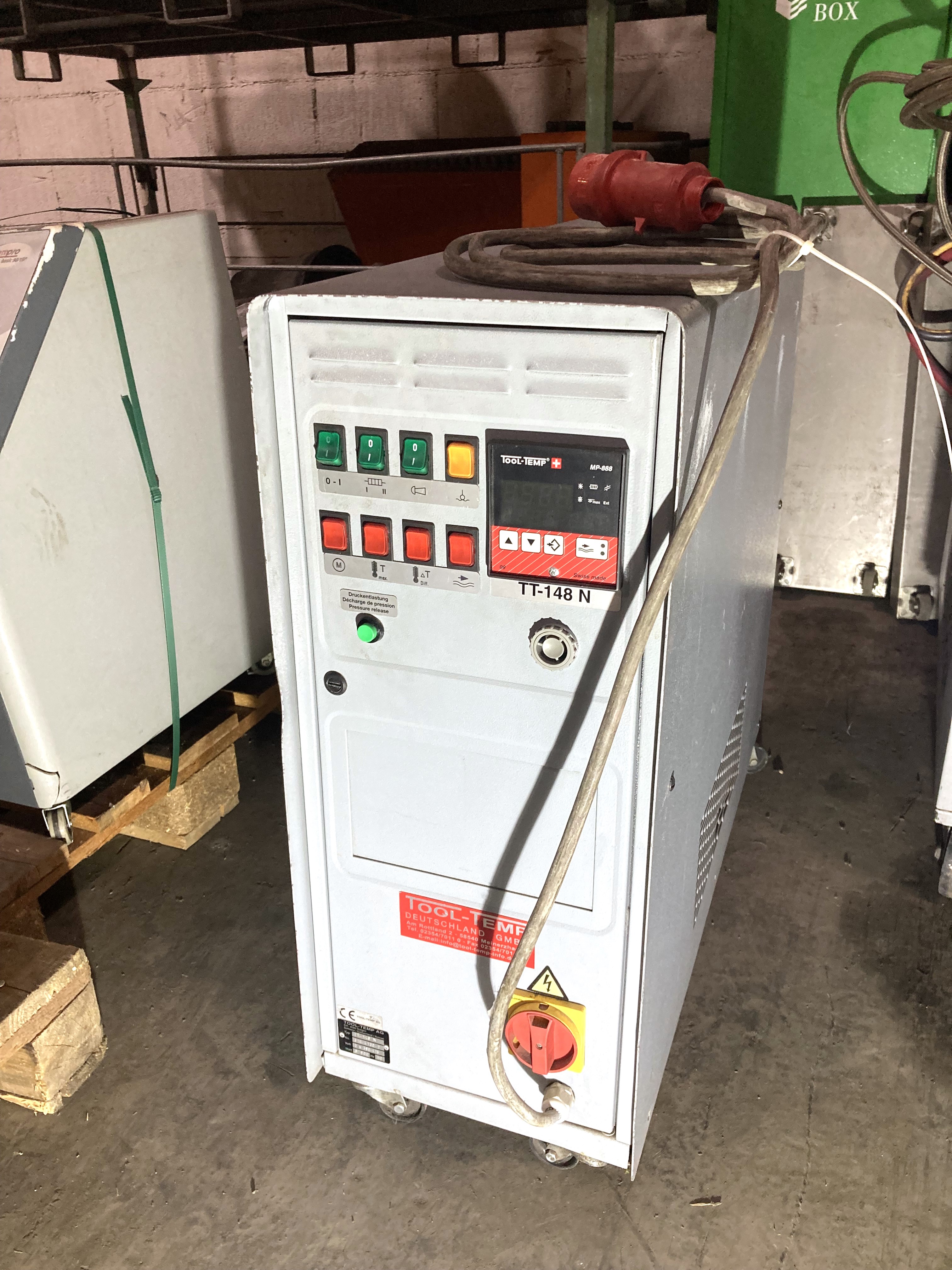 Tooltemp TT- 148 N 140° C medium Wasser 10 KW Bj. 2004