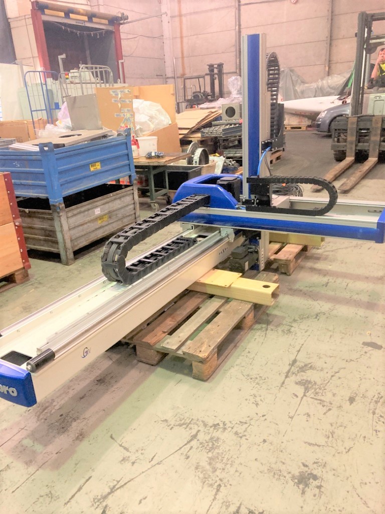 Sepro SR 4020 S3 DB x=600 mm y vert. =1100mm Z=2750 mm (+C + A) R1,R2  Bj.2008