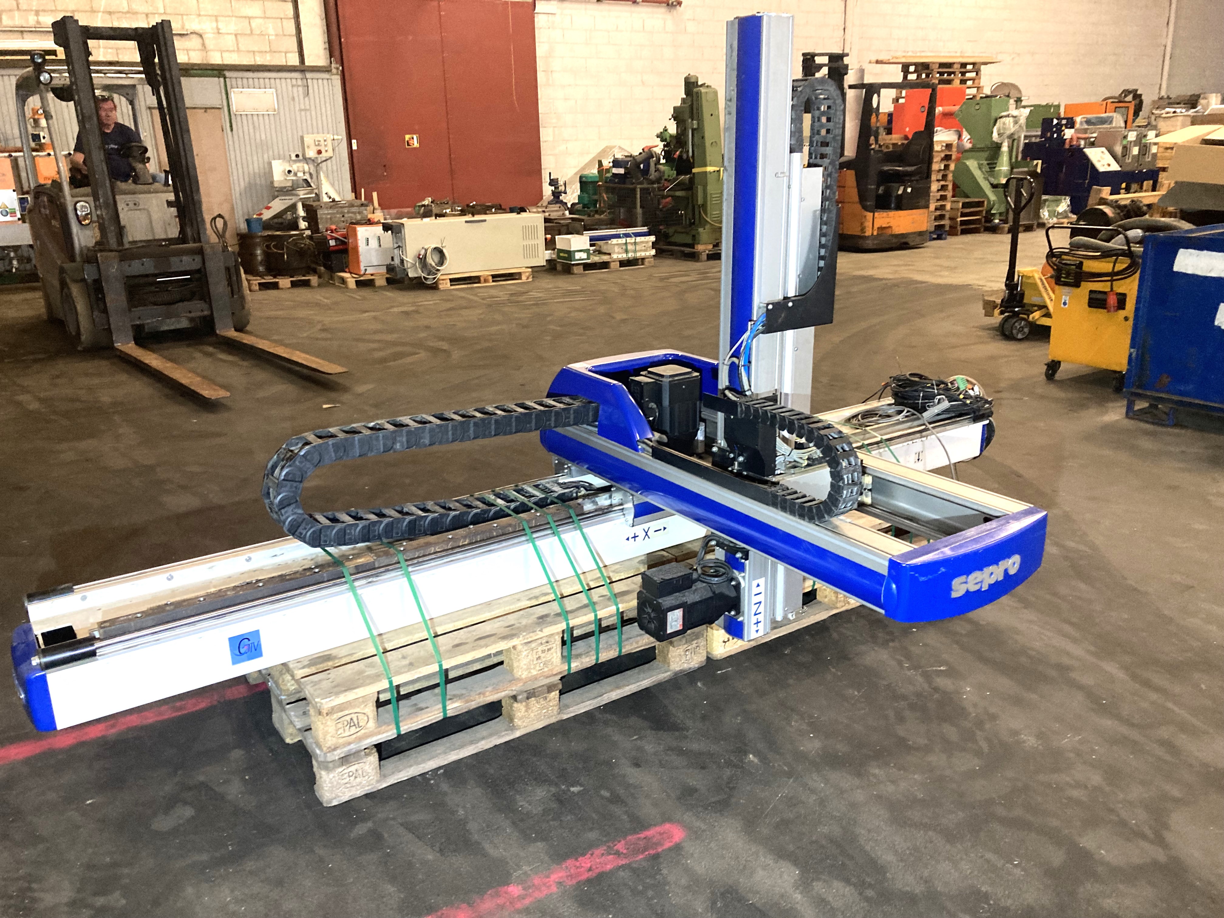 Sepro SR 4020 S3   x=600 mm y vert. =1100mm Z=2500 mm (+C) R1,  Bj.2004