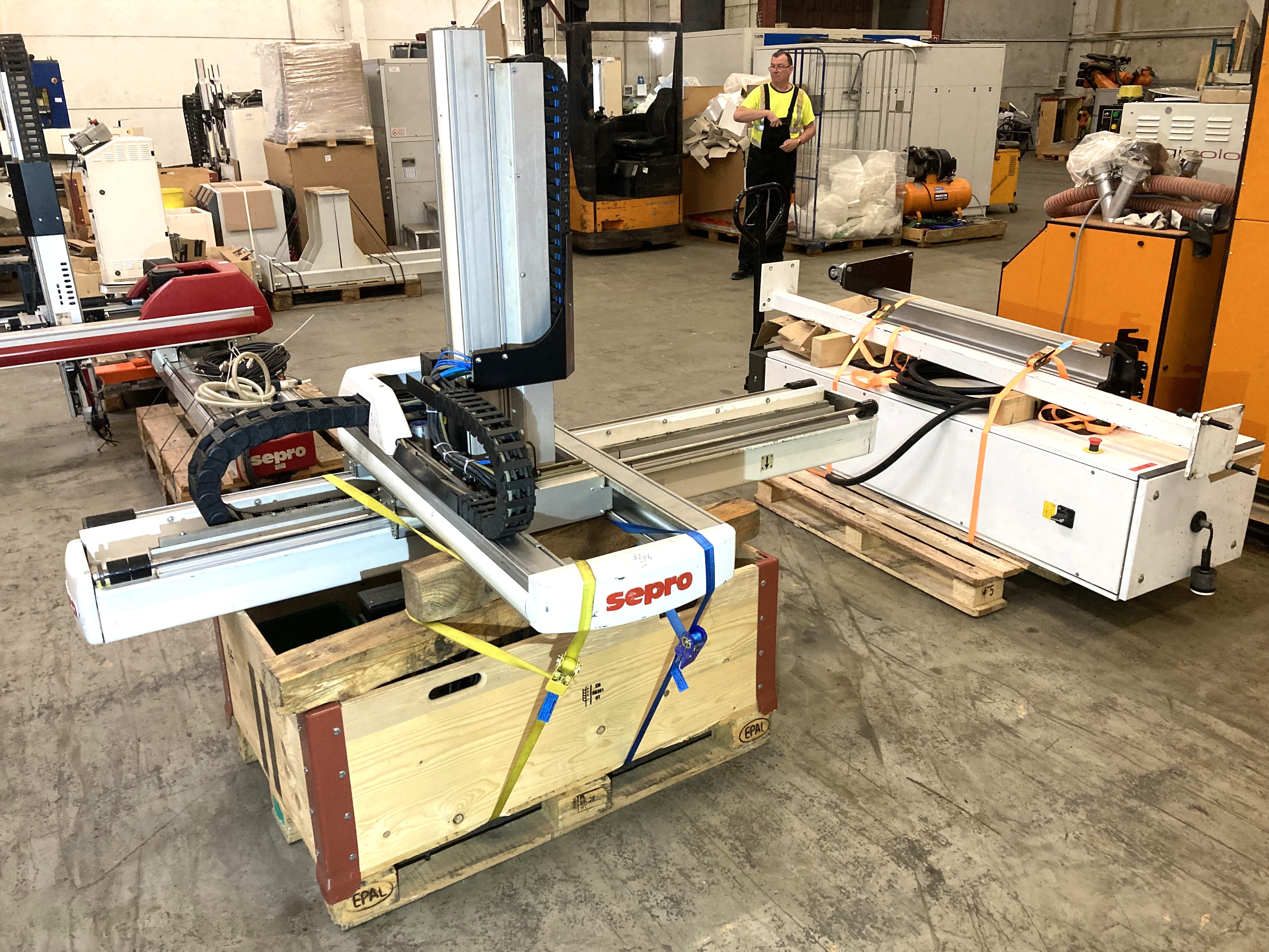 Sepro SR 4010 S3 DB x=400 mm y vert. =1000mm Z=1600 mm (+C) R1 Bj.2005