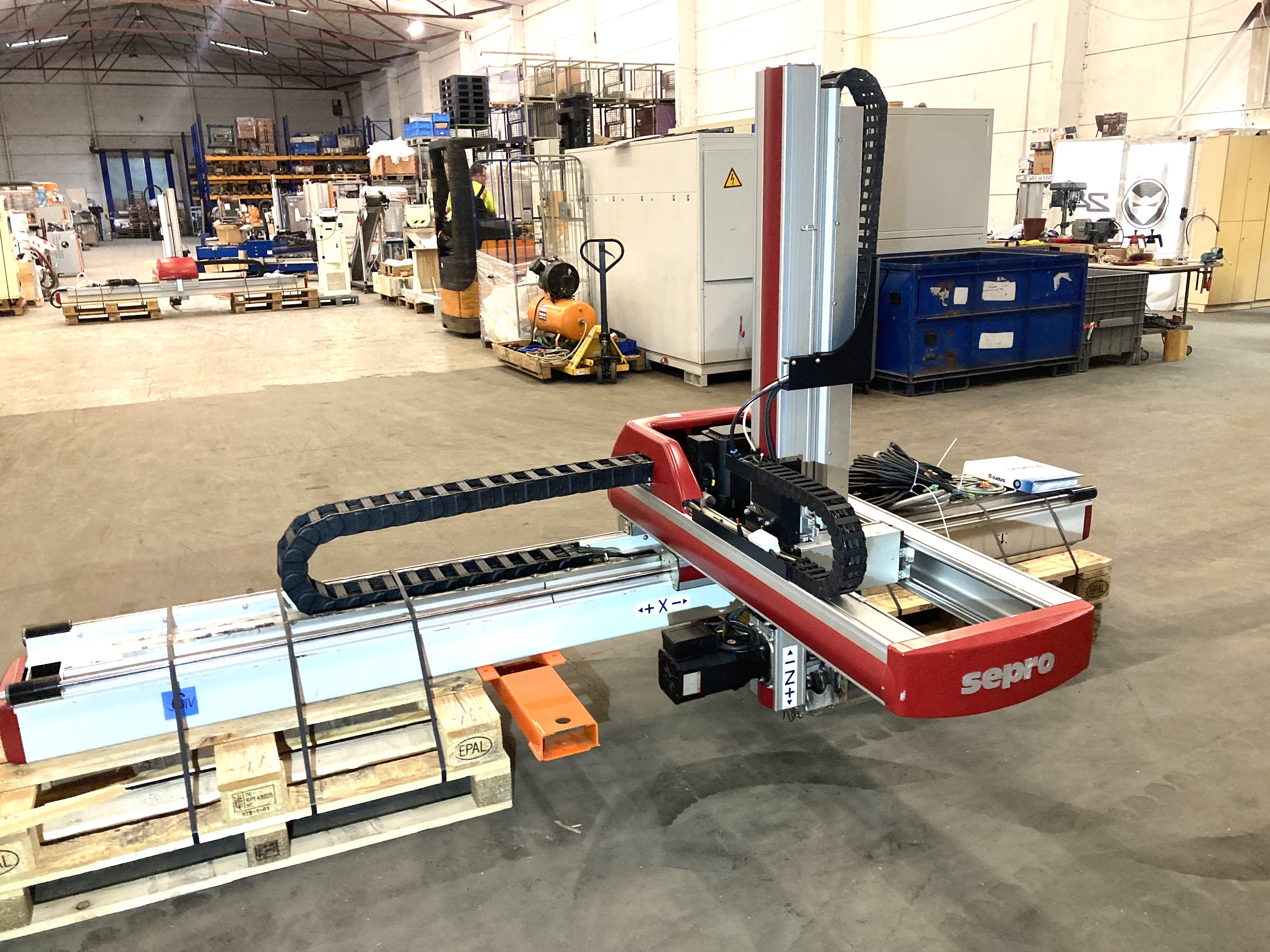 Sepro SR 4020 S3 DB x=600 mm y vert. =1100mm Z=2500 mm (+C) R1 Bj.2005