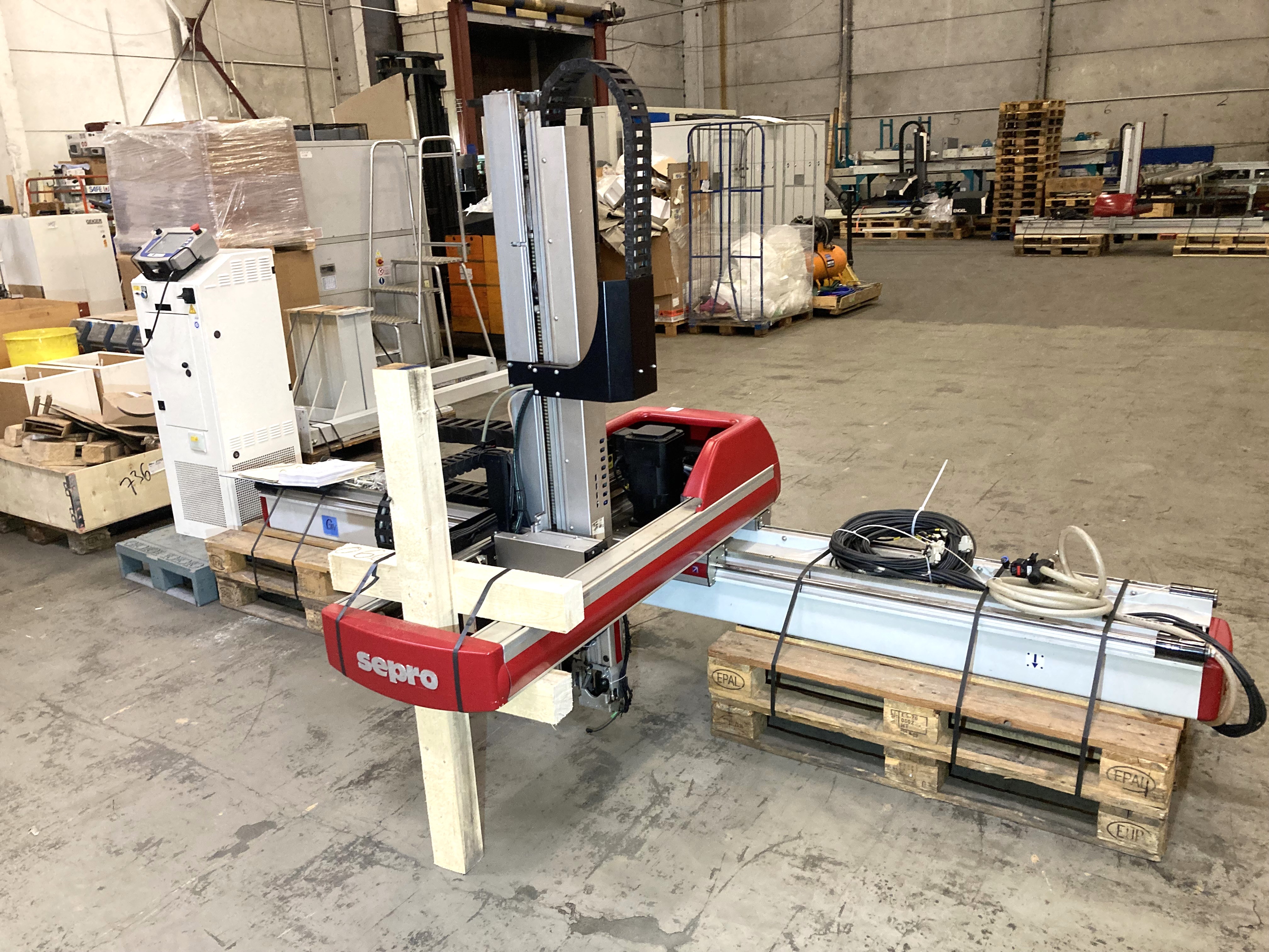 Sepro SR 4020 S3 DB x=600 mm y vert. =1100mm Z=2500 mm (+C) R1 Bj.2005