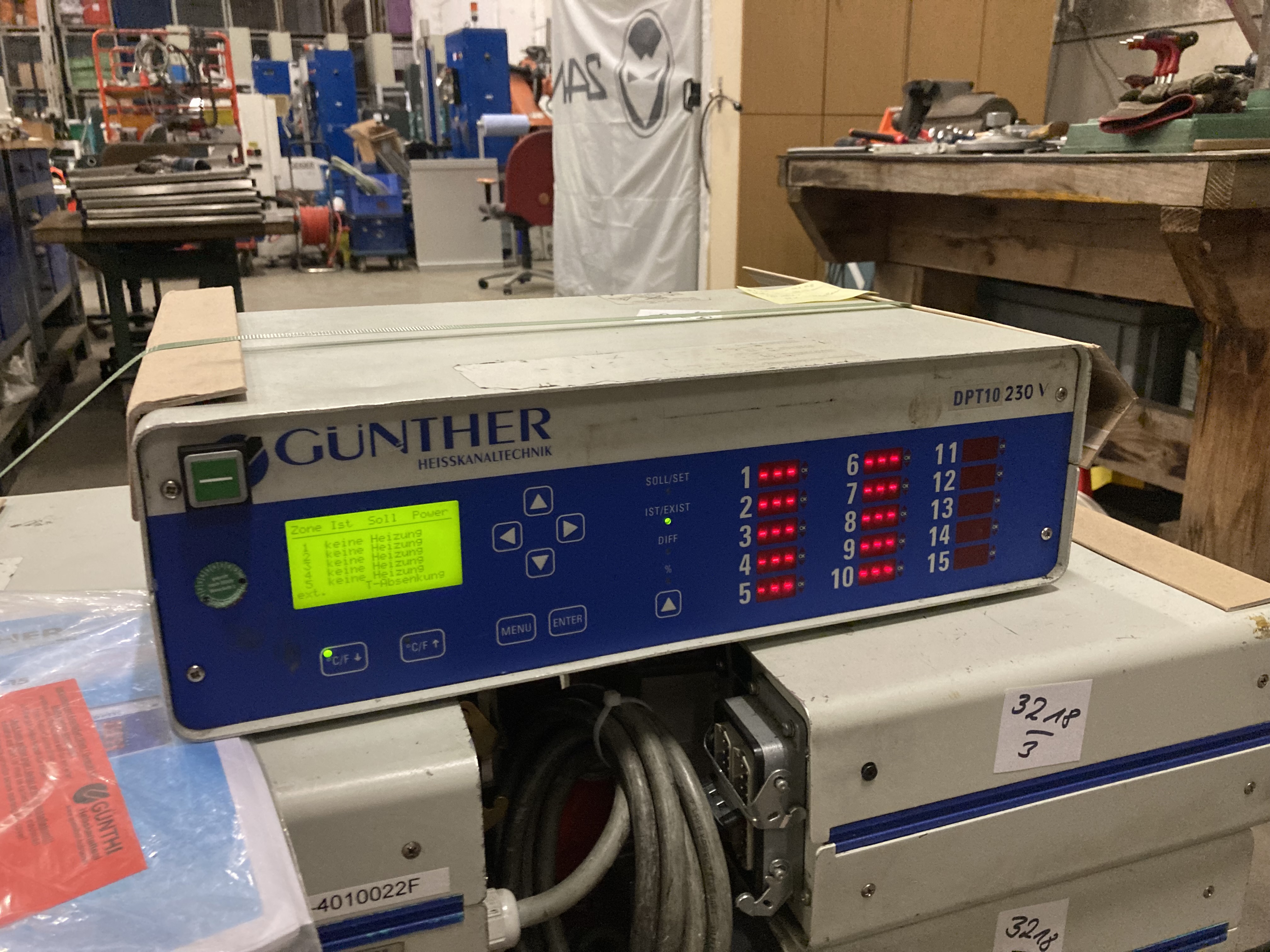 Heißkanalregelgerät Günther DPT 10  10x fach  230 Volt