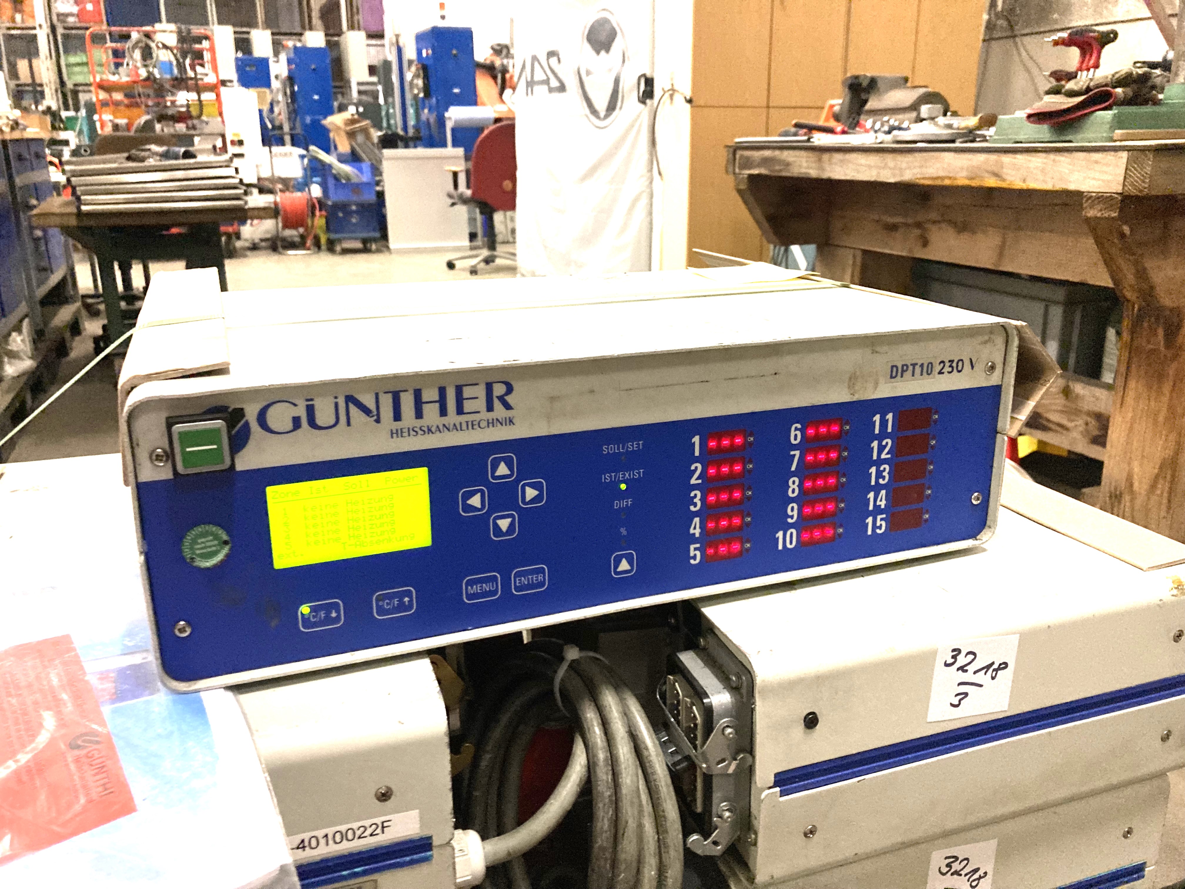 Heißkanalregelgerät Günther DPT 10  10x fach  230 Volt oder  5 Volt  
