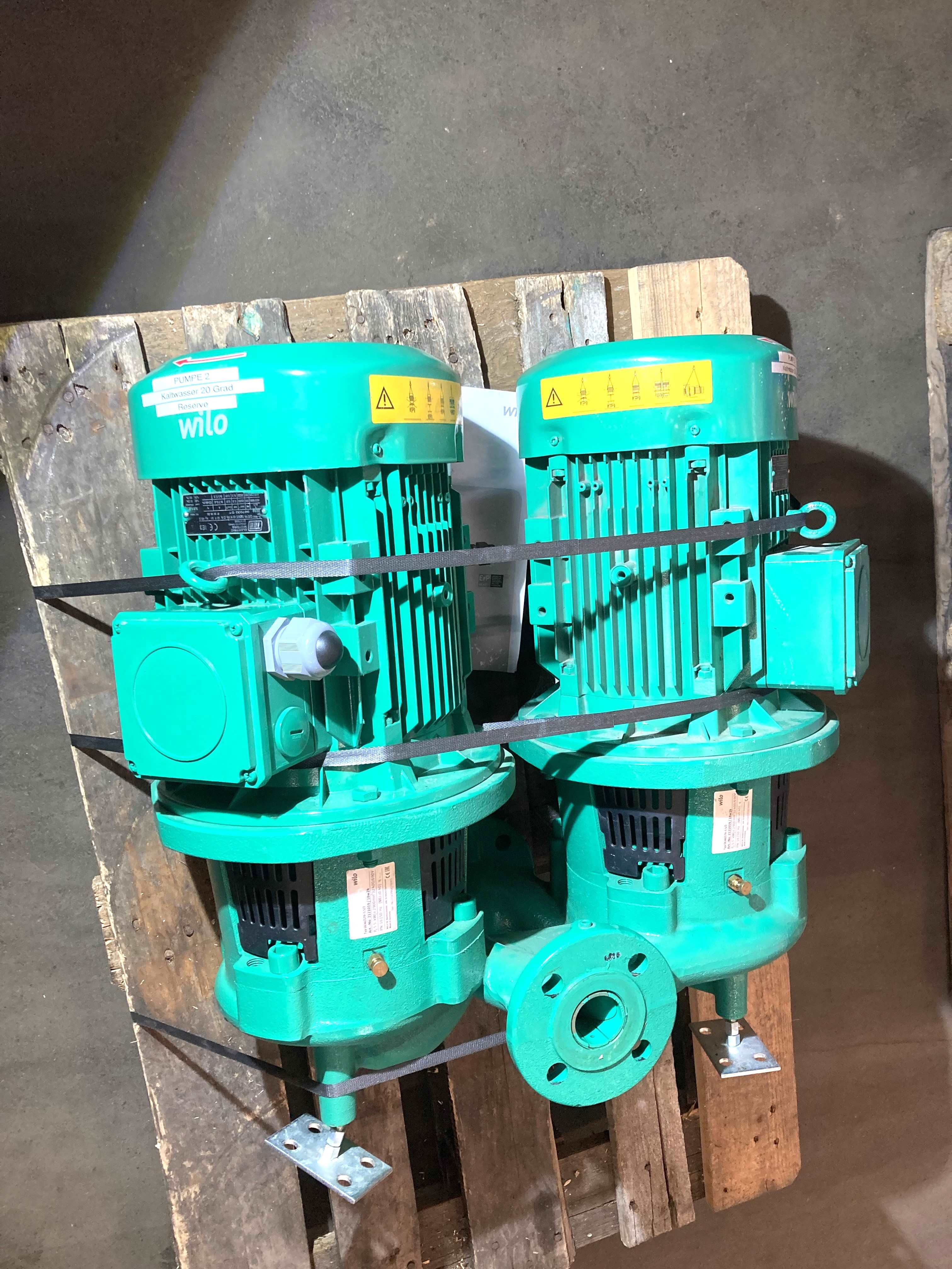 Wasserpumpe Wilo Crono Twin  DL40/170 5,5/2  85 m³/h 42 m   5,5 KW   Bj. 2021 