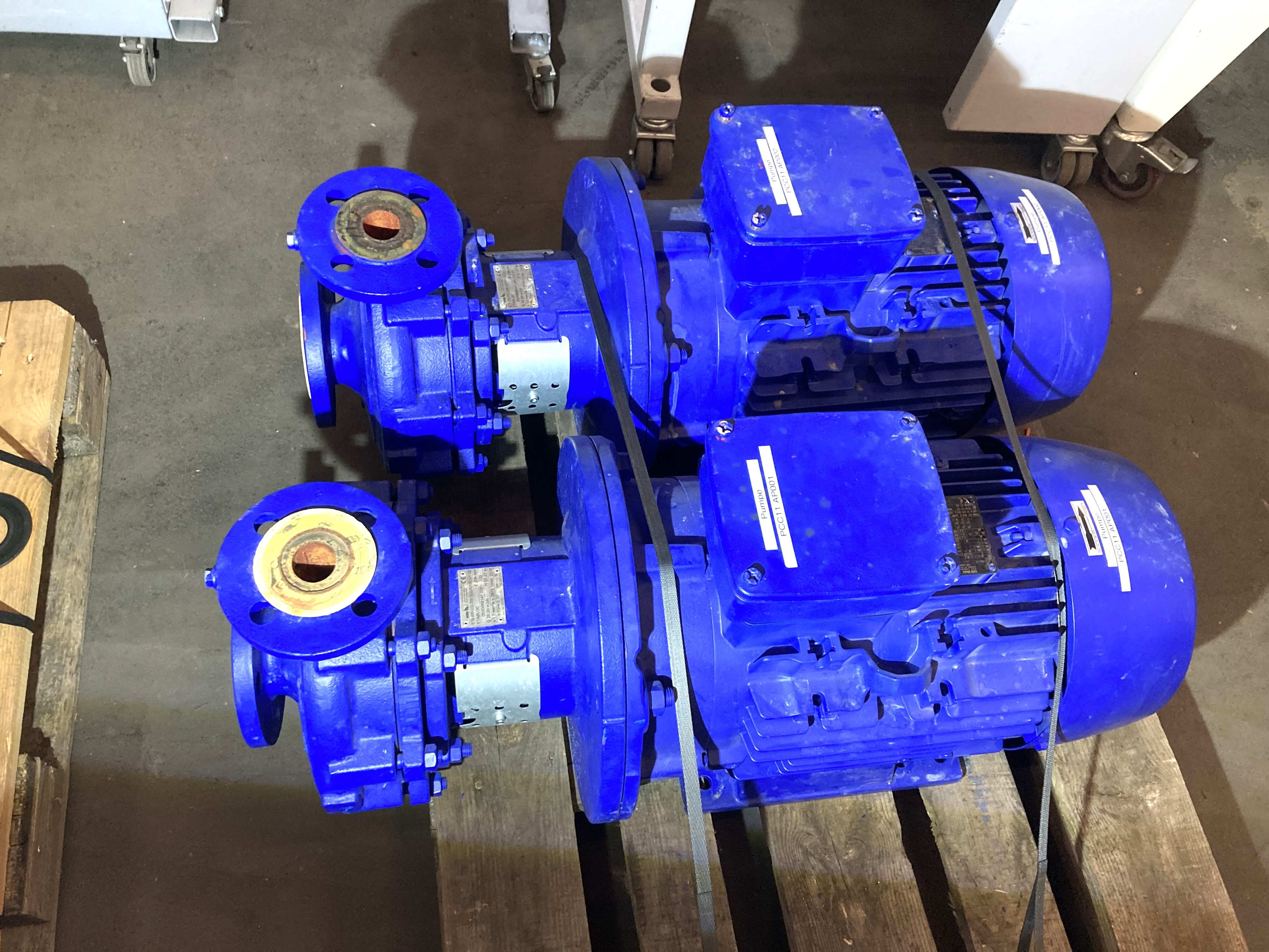 Wasserpumpe KSB  ETB 050-032-200     26 m³/h  55m  11 KW   Bj. 2018