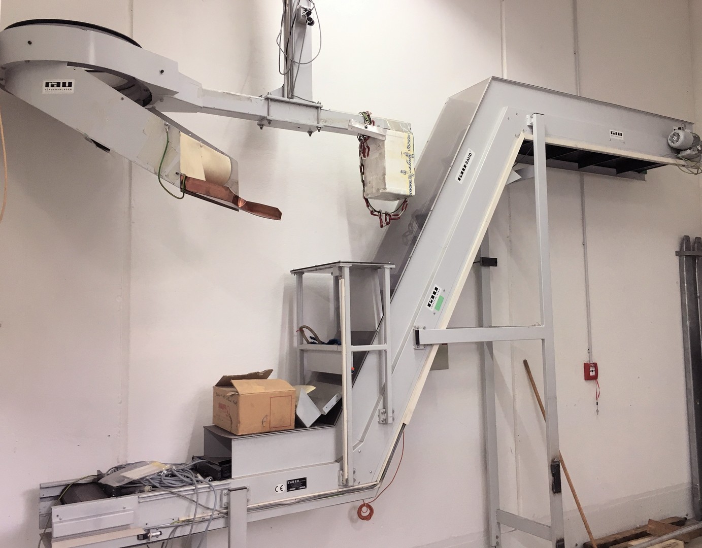 Z - Band   Rau  1300x2200x2000  400 mm breit,  380 V Bj. 2000