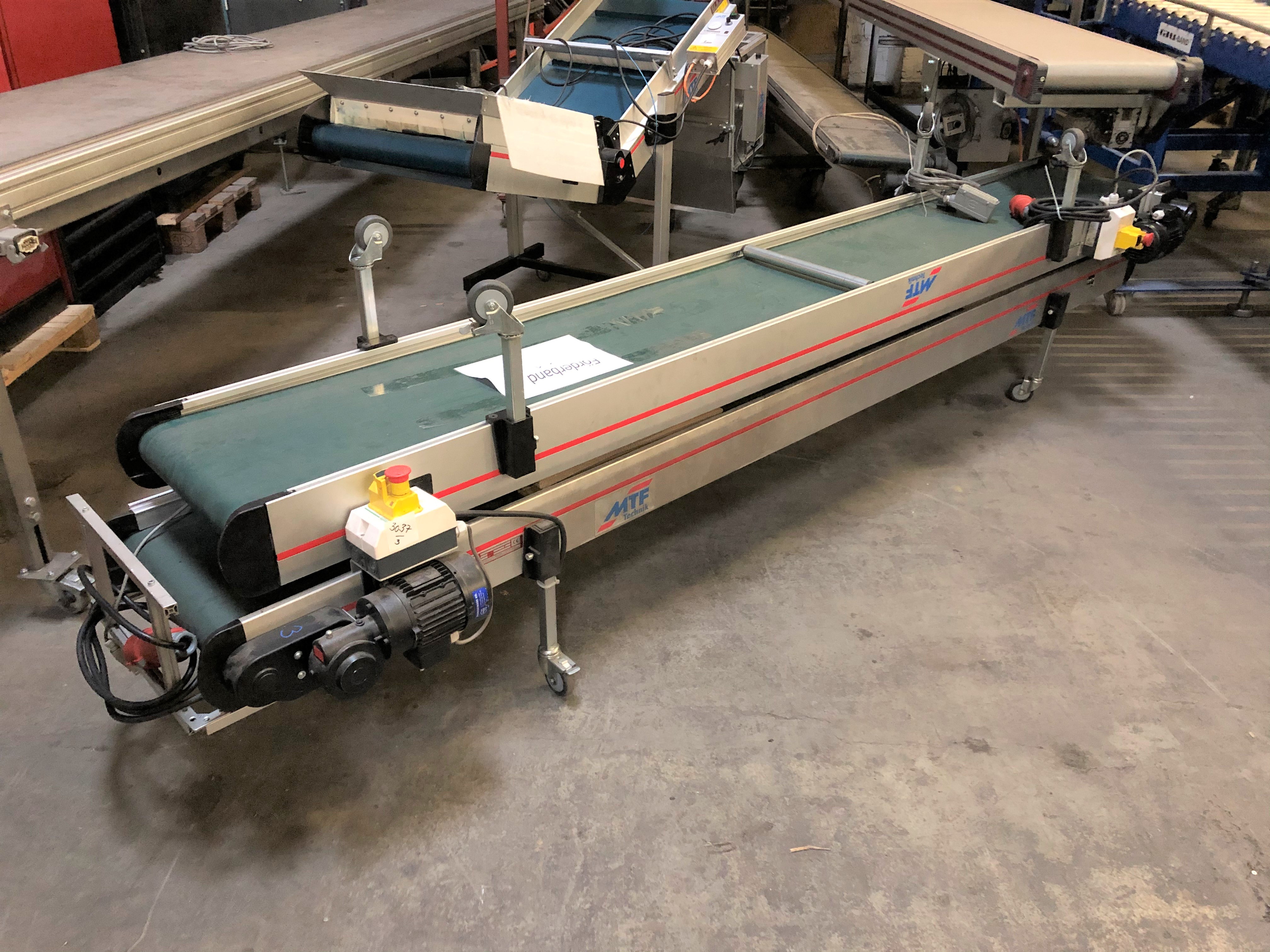 Horizontal Band MTF 3100x400 mm  niedrig auf Rollen   Bj. 2015 