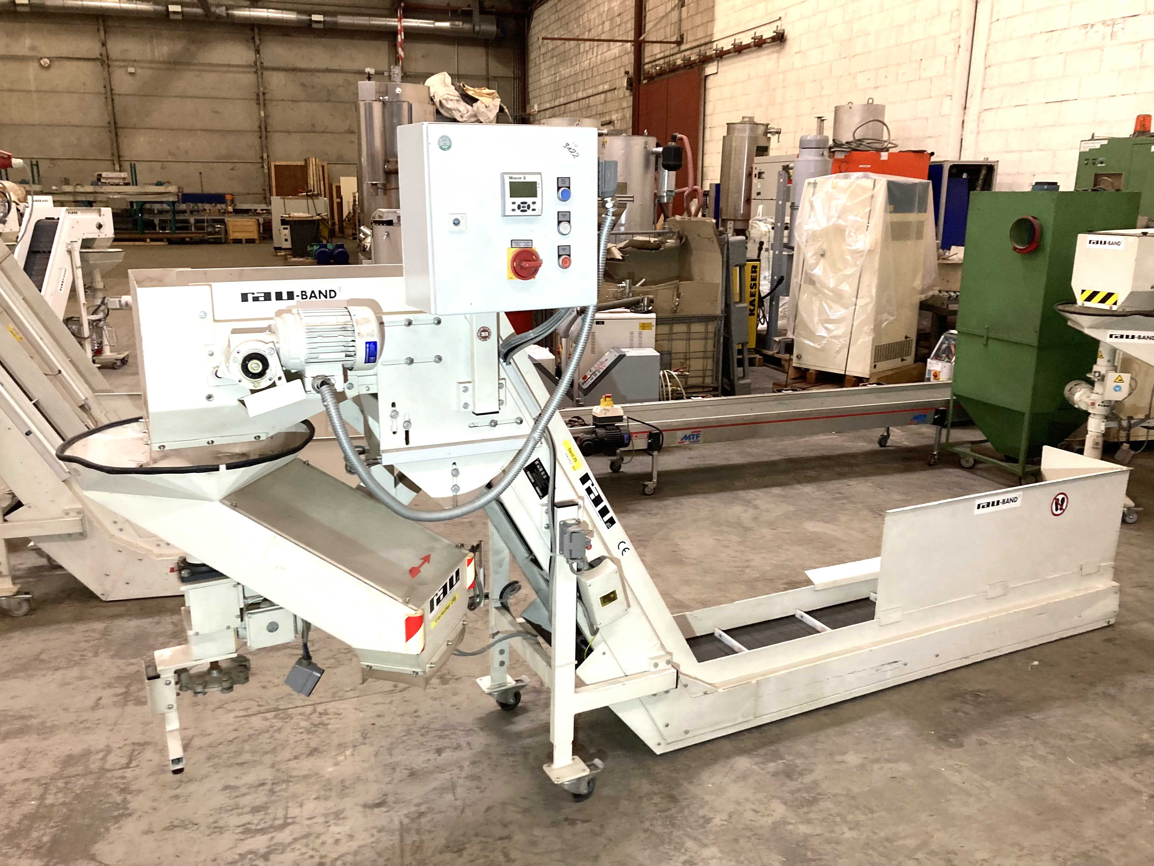 Z - Band   Rau  2000x1400x500  310 mm breit,  380 V  mit Drehverteiler   Bj. 2010